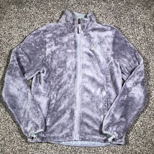 North Face Fuzzy Sherpa Full Zip Jacket Sz Small